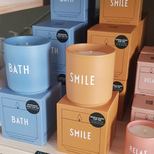 Design Letters Duftkerze Smile