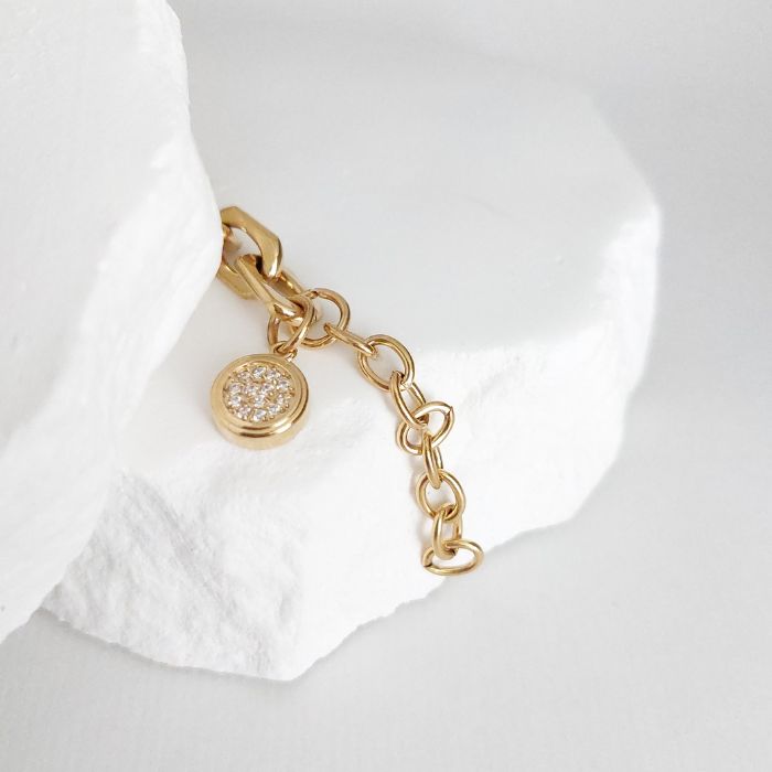 Feines Armband Luzia mit funkelndem Zirkonia-Stein