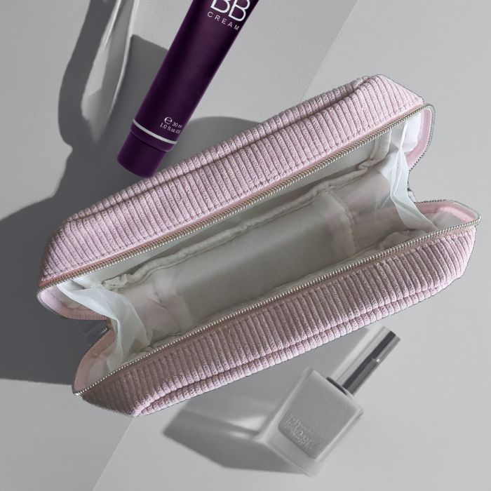 Cord Kosmetik Tasche Altrosa