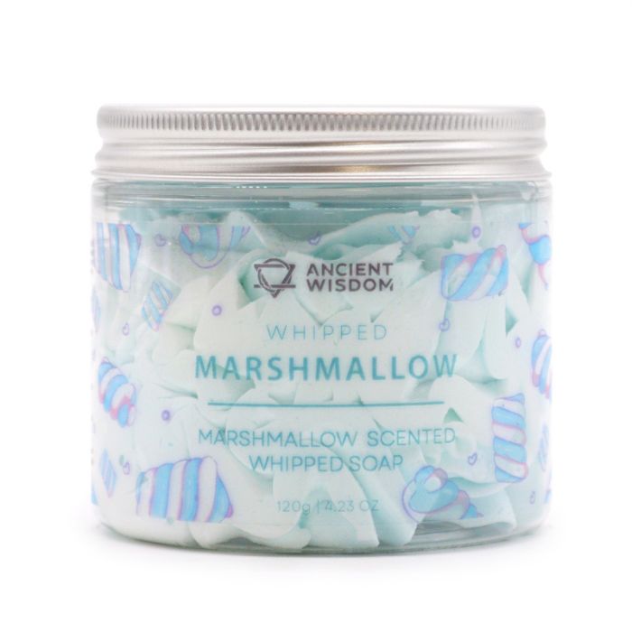 Whipped Soap Marshmallow – cremige Duschseife im Glas, 120 g