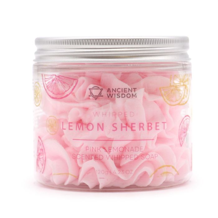 Whipped Soap Pink Lemonade – cremige Duschseife im Glas, 120 g