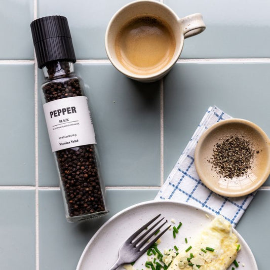 Schwarze Pfefferkörner von Nicolas Vahé – 140 g