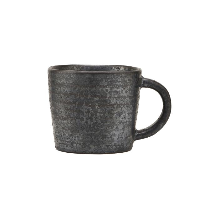 Espressotasse Pion von House Doctor in Schwarz-Braun, 10 cl