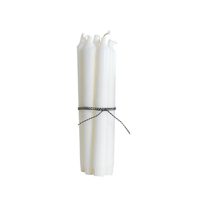 House Doctor weiße Kerze 24 cm