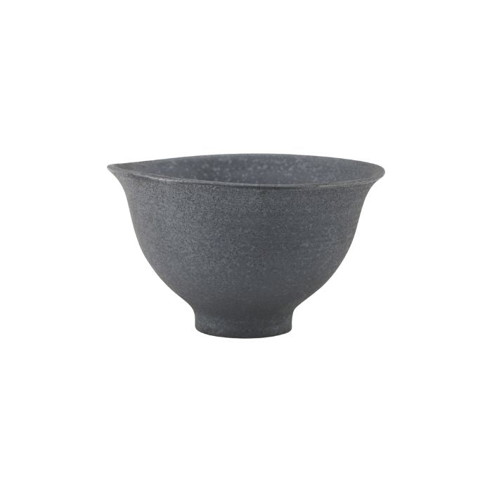 Kleine Schüssel Pion von House Doctor in Schwarz-Braun, 14.5 cm Ø