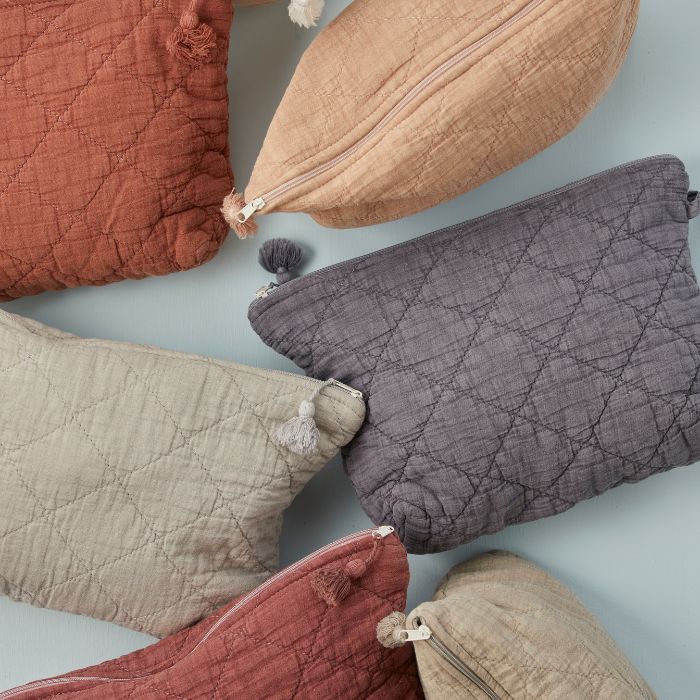 IB Laursen Kulturbeutel Linen praktisch für Alltag und Reisen