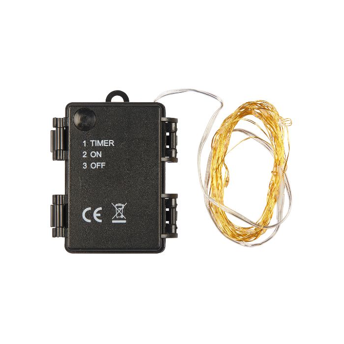 IB Laursen dekorative Lichterkette 40 LED-Lichter L 420 cm für Außenbereich