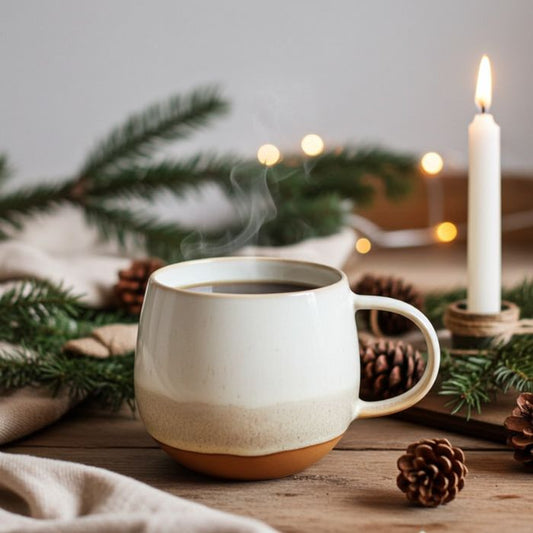 IB Laursen Tasse Agneta mit Mustard Muster 400 ml bei Mekea