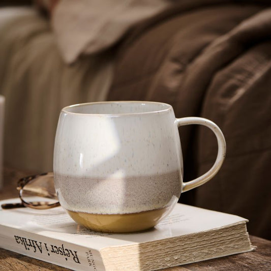 IB Laursen Tasse Agneta dekorative Tasse Mustard Muster B 10,5 × H 9,7 × L 13,5 cm