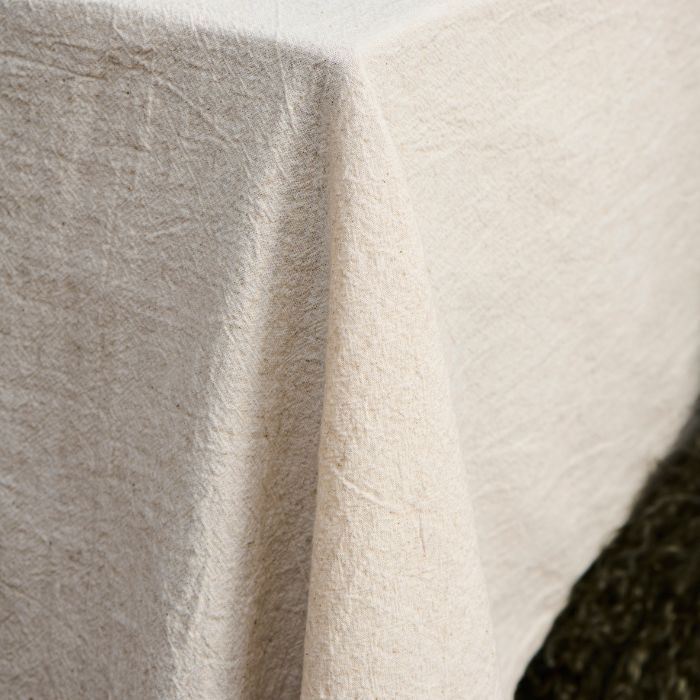 IB Laursen Tischdecke 160x160 cm im natürlichen skandinavischen Stil