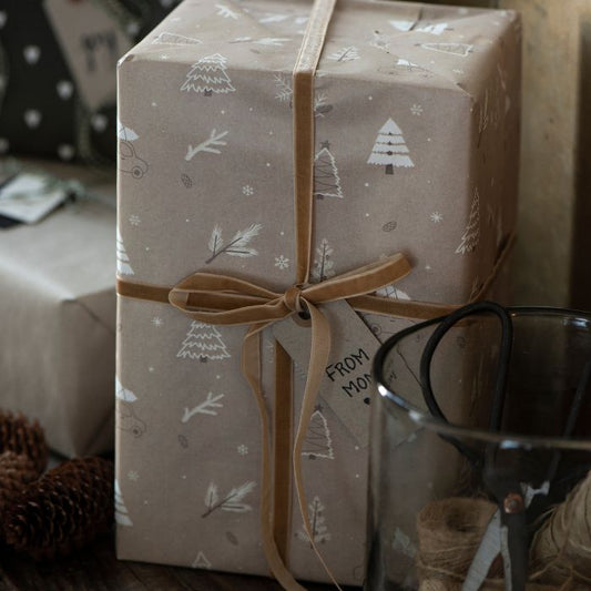 IB Laursen weiches Veloursband Clayfarbe