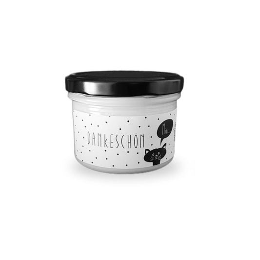 Statement Kerze im Glas – Dankeschön