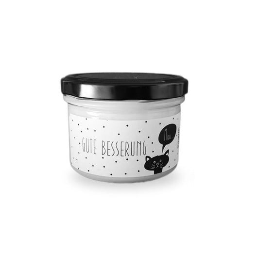 Statement Kerze im Glas – Gute Besserung