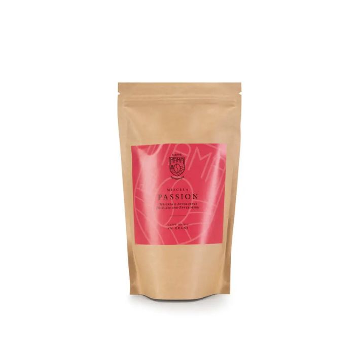 M’AMA Passion 250 g Kaffeebohnen in eleganter Verpackung