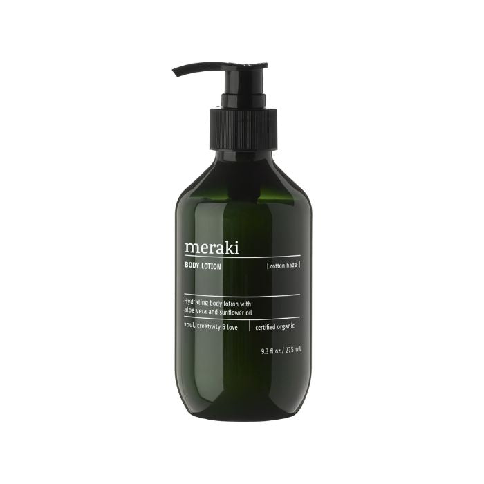Meraki Bodylotion Cotton Haze in stilvoller Flasche, 275 ml