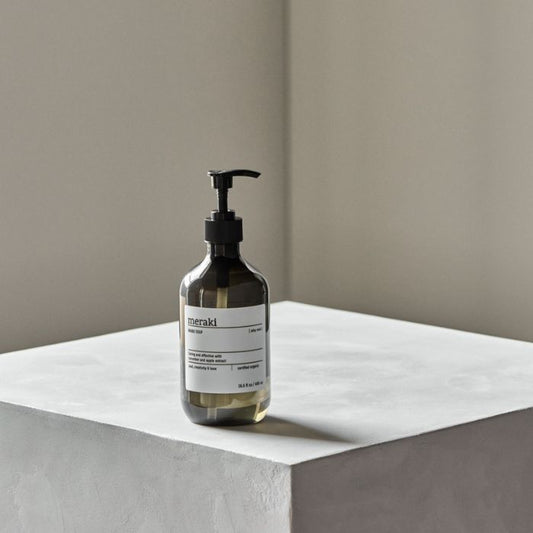 Gurke und Apfelblüte als Duftnoten der Meraki Handseife