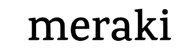 Schriftzug der Marke Meraki