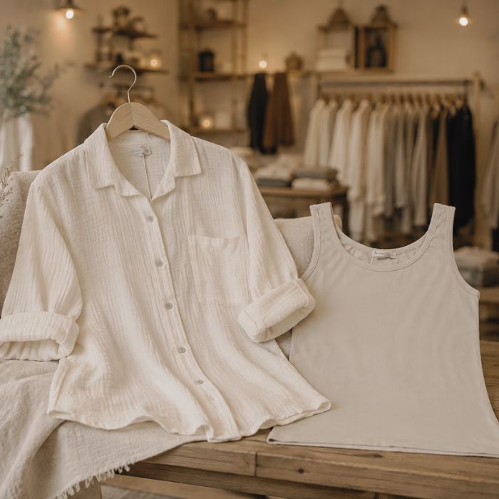 Aktions Angebot Damenbluse + Gratis Top - freie Farbauswahl