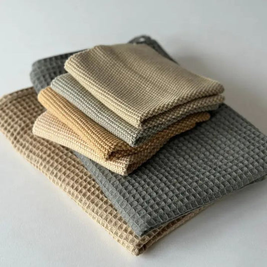 Gestrickte Spültücher Pampas – skandinavisches Design