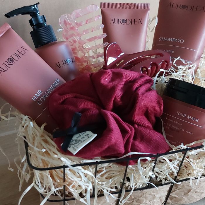 Aurodhea Verwöhnset Geschenkidee für Frauen mit Argan Oil Pflege