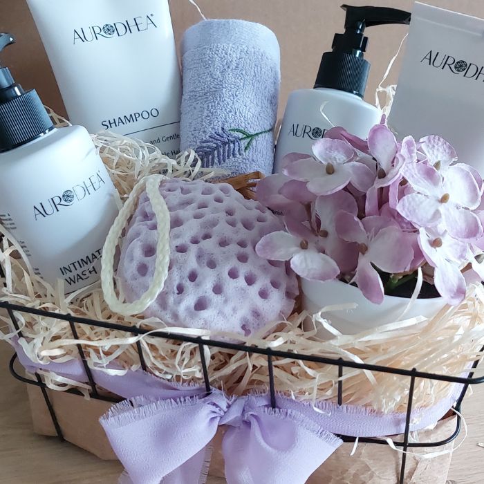 Aurodhea Verwöhnset mit Eselsmilch für sanfte Körperpflege