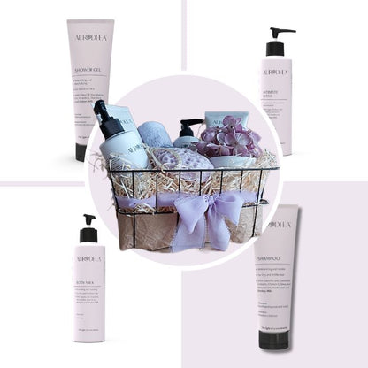 Aurodhea Eselsmilch Intim Waschlotion als Teil des Verwöhnsets