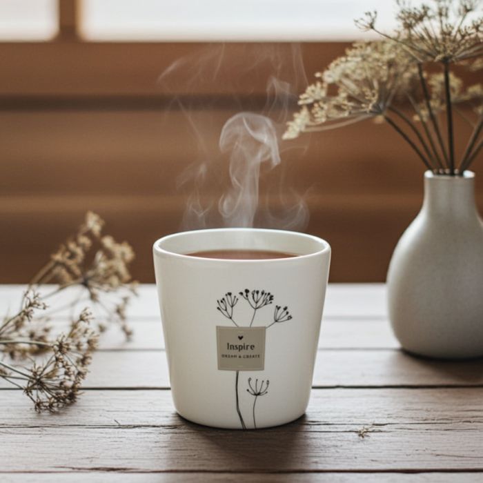 Bastion Collections Becher Inspire dream & create dekoriert in Ambiente Stimmung