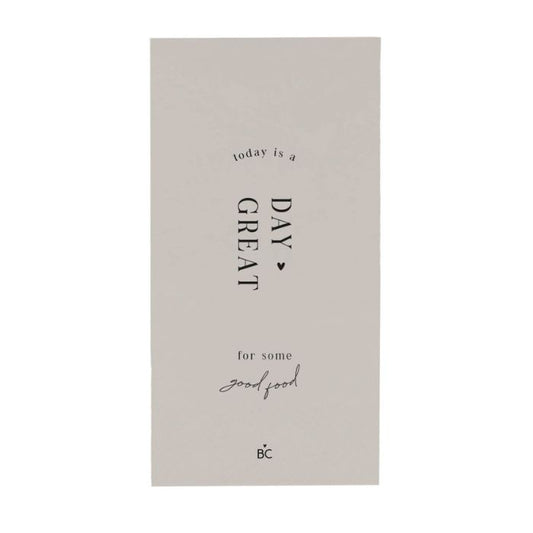 Bastion Collections Servietten Titane „Great Day“ – Vorderansicht