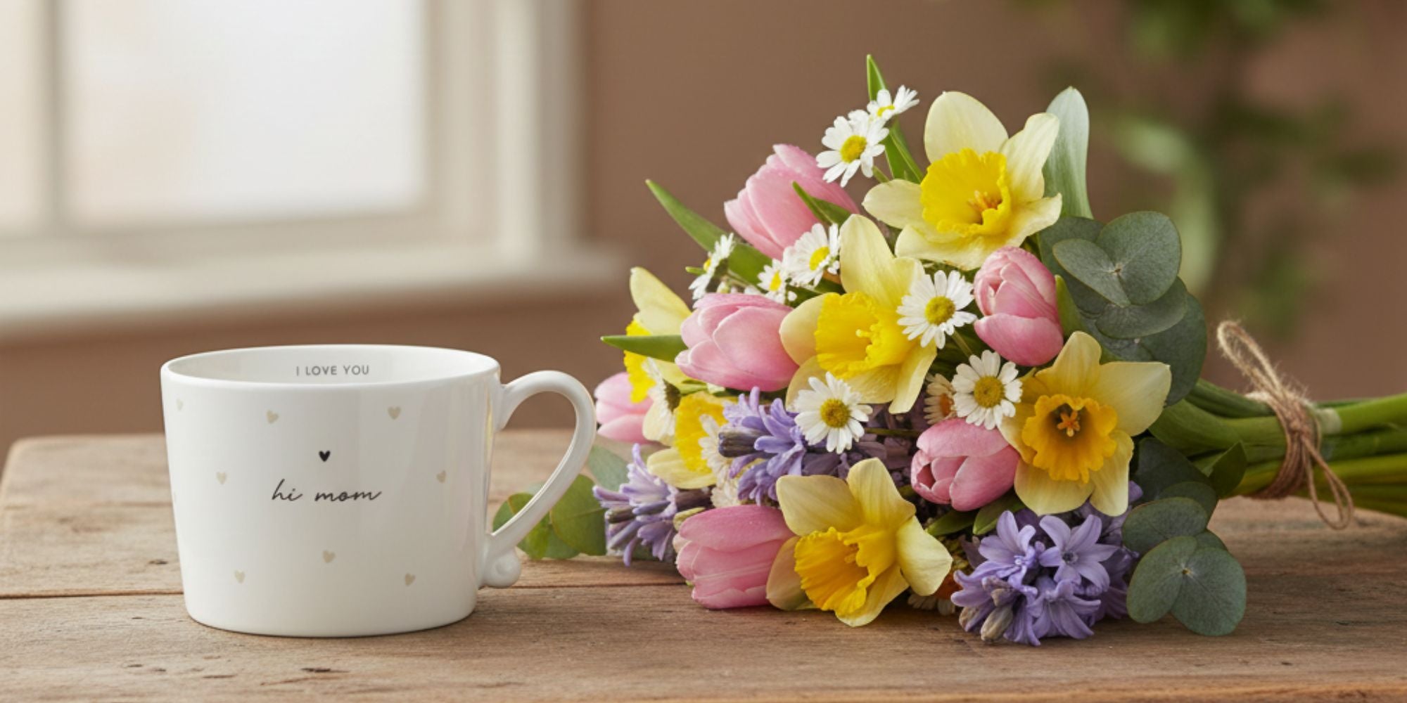 Bastion Collections Tasse Hi mom - perfektes Geschenk zum Muttertag - Online kaufen bei Mekea in Buchrain.