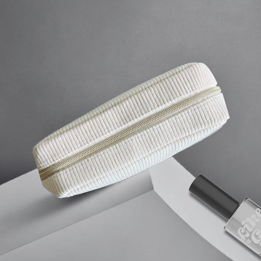  Cord Kosmetik Utensilien Tasche - Creme