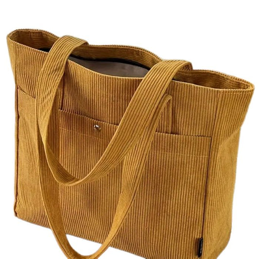 Cord Shopper Senfgelb