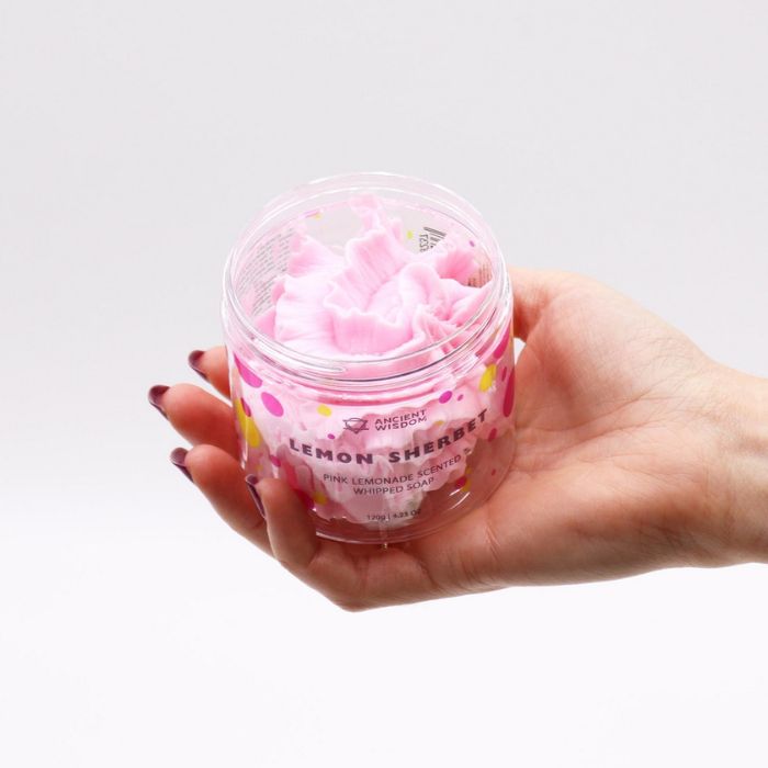 Fruchtige Duschseife mit Pink-Lemonade-Duft – vegan & handgemacht