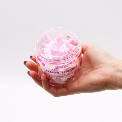 Fruchtige Duschseife mit Pink-Lemonade-Duft – vegan & handgemacht