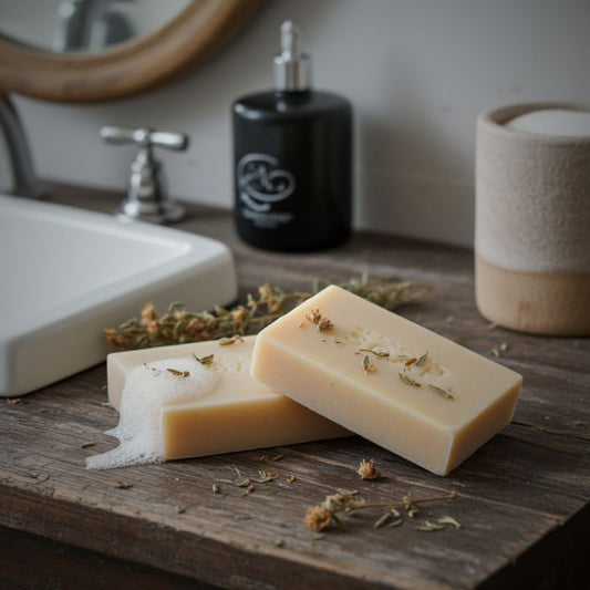 Greenman Seife – Kokosnuss Cool & Relaxed, 100 g mild & pflegend - Badezimmer Ambiente