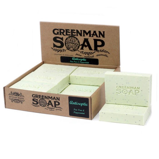 Greenman Seife – gegen unreine Haut Pickel-Attacke, 100 g Naturseife