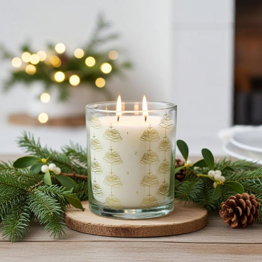 House Doctor Kerze Advent mit drei Dochten und Ambiente Stimmung