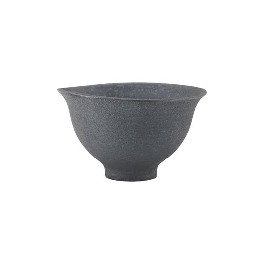 Kleine Schüssel Pion von House Doctor in Schwarz-Braun, 14.5 cm Ø