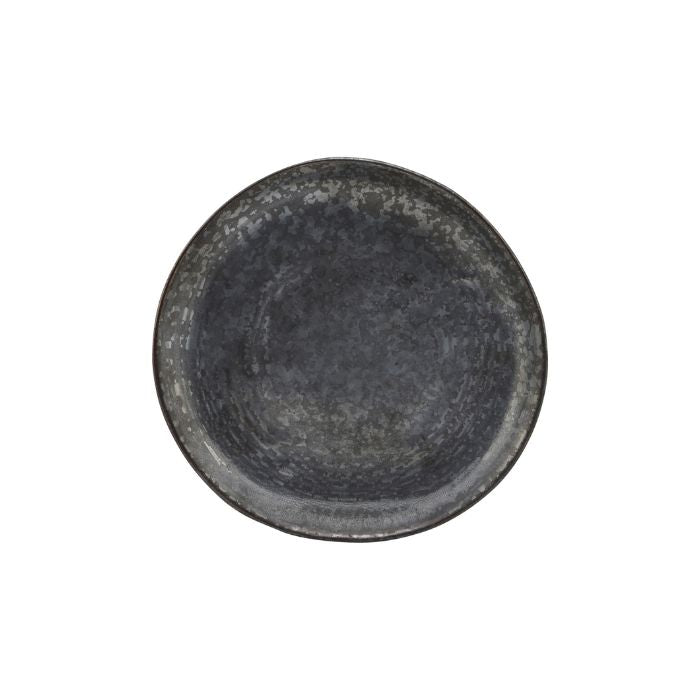 Kleiner Teller Pion in Schwarz-Braun von House Doctor, 16.5 cm