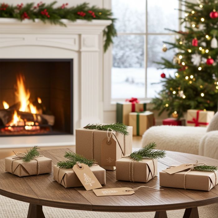 IB Laursen Anhängeschilder Graunatur 10er Set B 6 × H 3 cm für Geschenke und Dekoration bei Mekea