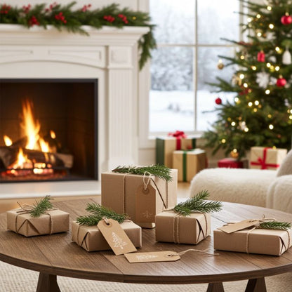 IB Laursen Anhängeschilder Graunatur 10er Set B 6 × H 3 cm für Geschenke und Dekoration bei Mekea