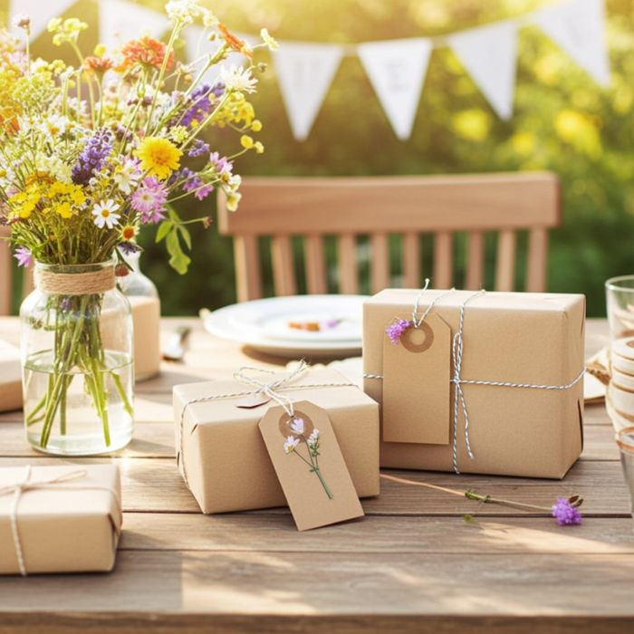 IB Laursen Anhängeschilder Graunatur 10er Set B 6 × H 3 cm für Geburtstags-Geschenke und Dekoration bei Mekea