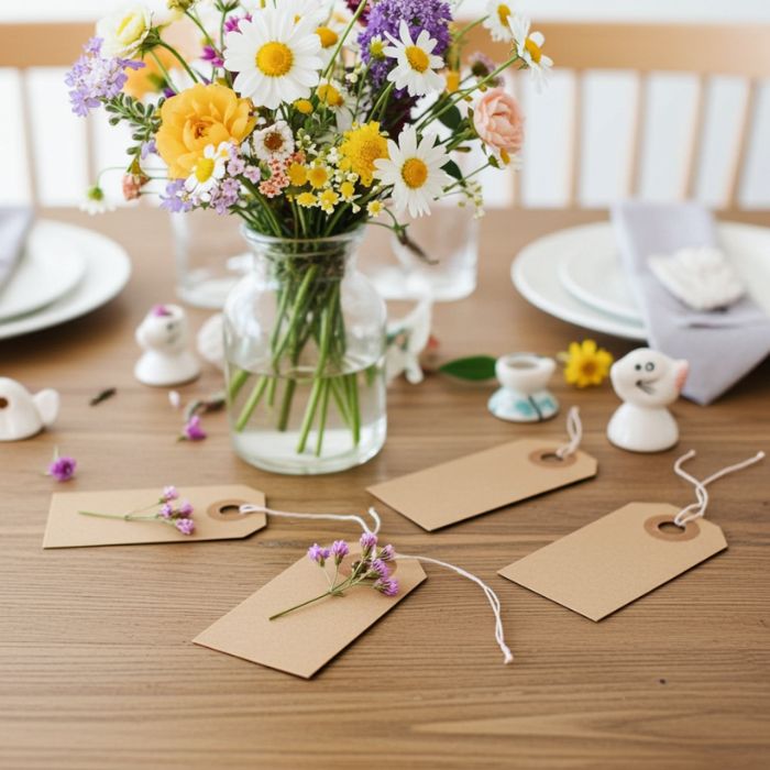 IB Laursen Anhängeschilder Graunatur 10er Set B 6 × H 3 cm für Geburtstags-Geschenke und Dekoration bei Mekea