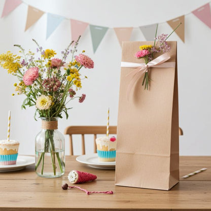 IB Laursen Geschenk Buntfalttüte Kraftpapier B 12 × H 30,5 × T 7 cm bei Mekea