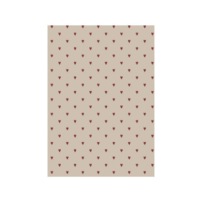 IB Laursen Geschenkpapier Stillenat Rote Herzen
