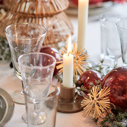 IB Laursen Kerzenhalter Fenja braun skandinavisches Design