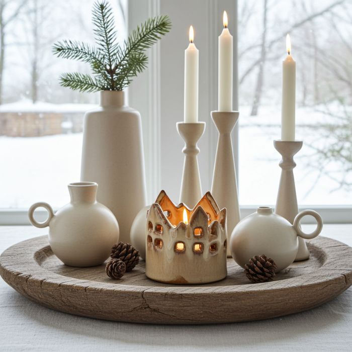 IB Laursen Kerzenhalter Haus für Teelicht nordisches Design bei Mekea