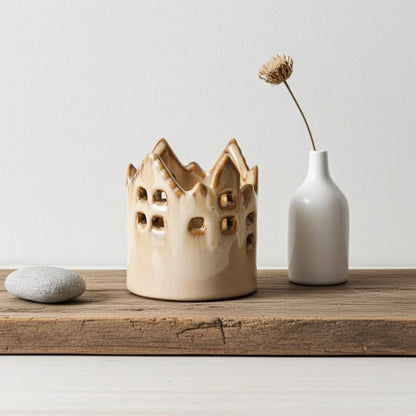 IB Laursen Kerzenhalter Haus für Teelicht im nordischen Design für gemütliche Stunden das ganze Jahr