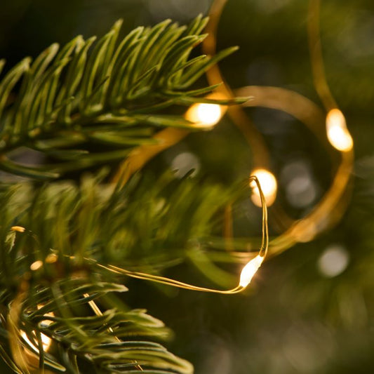 IB Laursen LED-Lichterkette für Garten und Terrasse L 420 cm skandinavisches Design