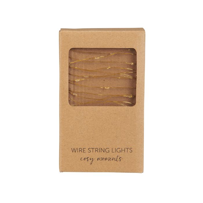 IB Laursen Lichterkette mit 40 LED-Lichtern L 420 cm für draußen bei Mekea