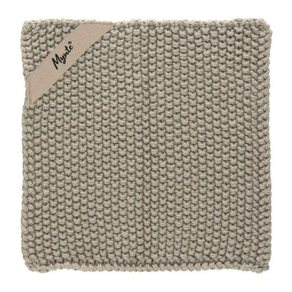 IB Laursen Mynte Topflappen gestrickt in Sand bei Mekea